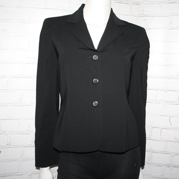 Vintage 90s | Norton McNaughton Petites | 3 button blazer Size 8P - Picture 1 of 5